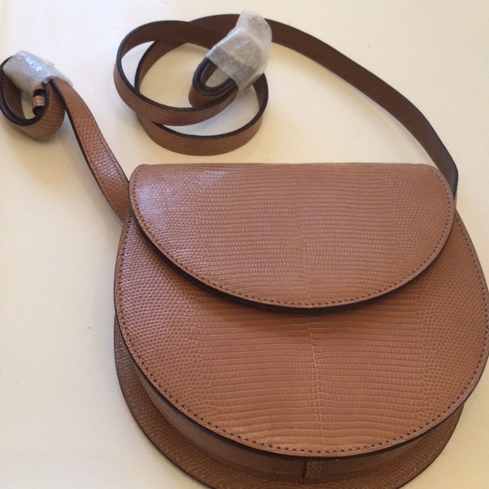 Hunting Season the saddle lizard shoulder bag.